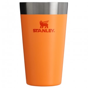 Stanley The Heat Wave Stay Chill Stacking Pint Glass | 16 OZ Goldenrod | 26YWMJENC
