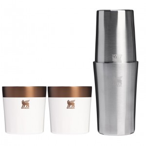 Stanley The Holiday Lifted Spirits Prismatic Craft Cocktail Set | 6 OZ& 12 OZ Gilded Marshmallow | 75XUKEIMH