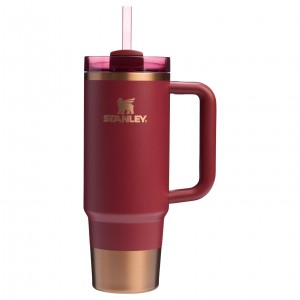 Stanley The Holiday Quencher H2.O FlowState™ Tumbler | 30 OZ Gilded Pomegranate | 15OWFGYZI