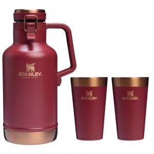 Stanley The Holiday Stay-Chill Growler Set | 64 OZ & 16 OZ Gilded Pomegranate | 85IUFDEGA