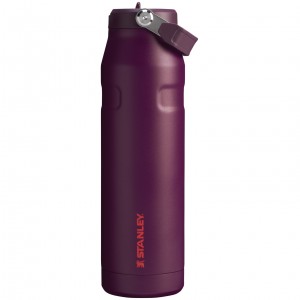 Stanley The IceFlow™ Bottle with Flip Straw Lid | 36 oz - Stanley Create Plum | 39CXIMDKT