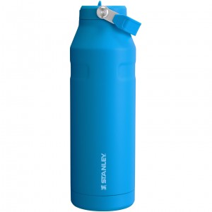 Stanley The IceFlow™ Bottle with Flip Straw Lid | 50 oz Mavi | 15VHTMYKU