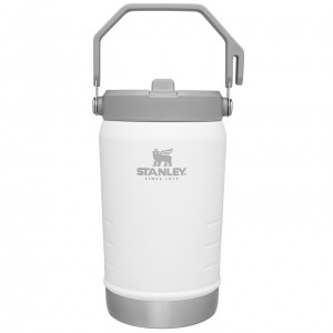 Stanley The IceFlow Flip Straw Jug | 40 OZ | Insulated Water Jug Polar | 89WSXVLHQ
