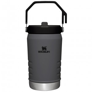 Stanley The IceFlow Flip Straw Jug | 40 OZ | Insulated Water Jug Charcoal | 94DOSMRAZ
