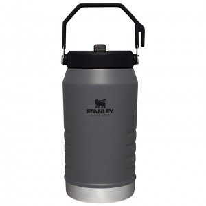 Stanley The IceFlow Flip Straw Jug | 64 OZ | Insulated Water Jug Charcoal | 73XCUMITY
