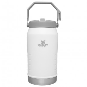 Stanley The IceFlow Flip Straw Jug | 64 OZ | Insulated Water Jug Polar | 09FZGUCAD