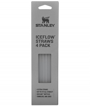 Stanley The IceFlow Replacement Straw | 4-Pack Clear | 48FHIGLUC