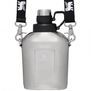 Stanley The Legendary Classic Insulated Canteen | 1.1QT Stainless Steel | 54EZQSNXW
