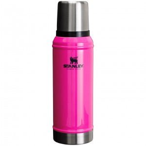 Stanley The Neon Classic Legendary Bottle | 1.0 QT Pembe | 07LTJYAZE