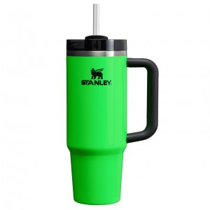 Stanley The Neon Quencher H2.0 FlowState™ Tumbler | 30 OZ Yeşil | 15ELUMJYN