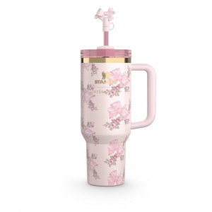 Stanley The Pink Stanley X LoveShackFancy Holiday Quencher Collab | 40 OZ Pembe | 35OFNLPSI