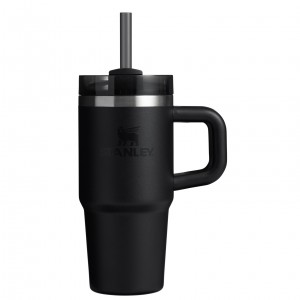 Stanley The Quencher H2.O FlowState™ Tumbler with Handle & Straw | 14 OZ Siyah | 49HSCYMWR