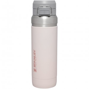 Stanley The Quick Flip Go Water Bottle | 36 OZ Pembe | 54XPYBRTU