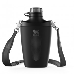 Stanley The Stanley Cross Bottle | 23 OZ Siyah | 47MBPXGLU