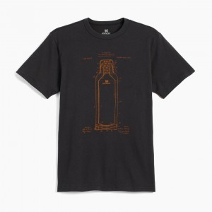 Stanley The Stanley Patent Essential Tee Siyah | 73SQYZOWH