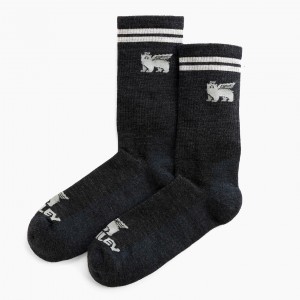 Stanley The Stanley Varsity Crew Sock Siyah | 82UFJPSOR