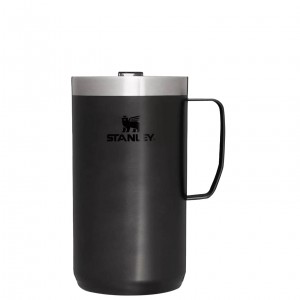 Stanley The Stay-Hot Camp Mug | 24 OZ Charcoal Glow | 56EUFBCSY