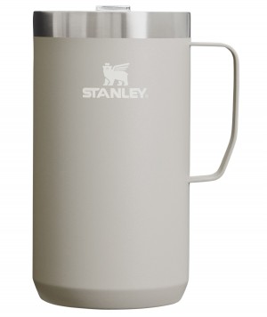 Stanley The Stay-Hot Camp Mug | 24 OZ - Stanley Create Ash | 68GNHXKUM