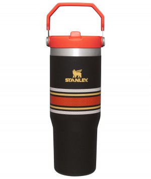 Stanley The Varsity Iceflow™ Flip Straw Tumbler | 30 OZ Siyah | 24VBQTSOD